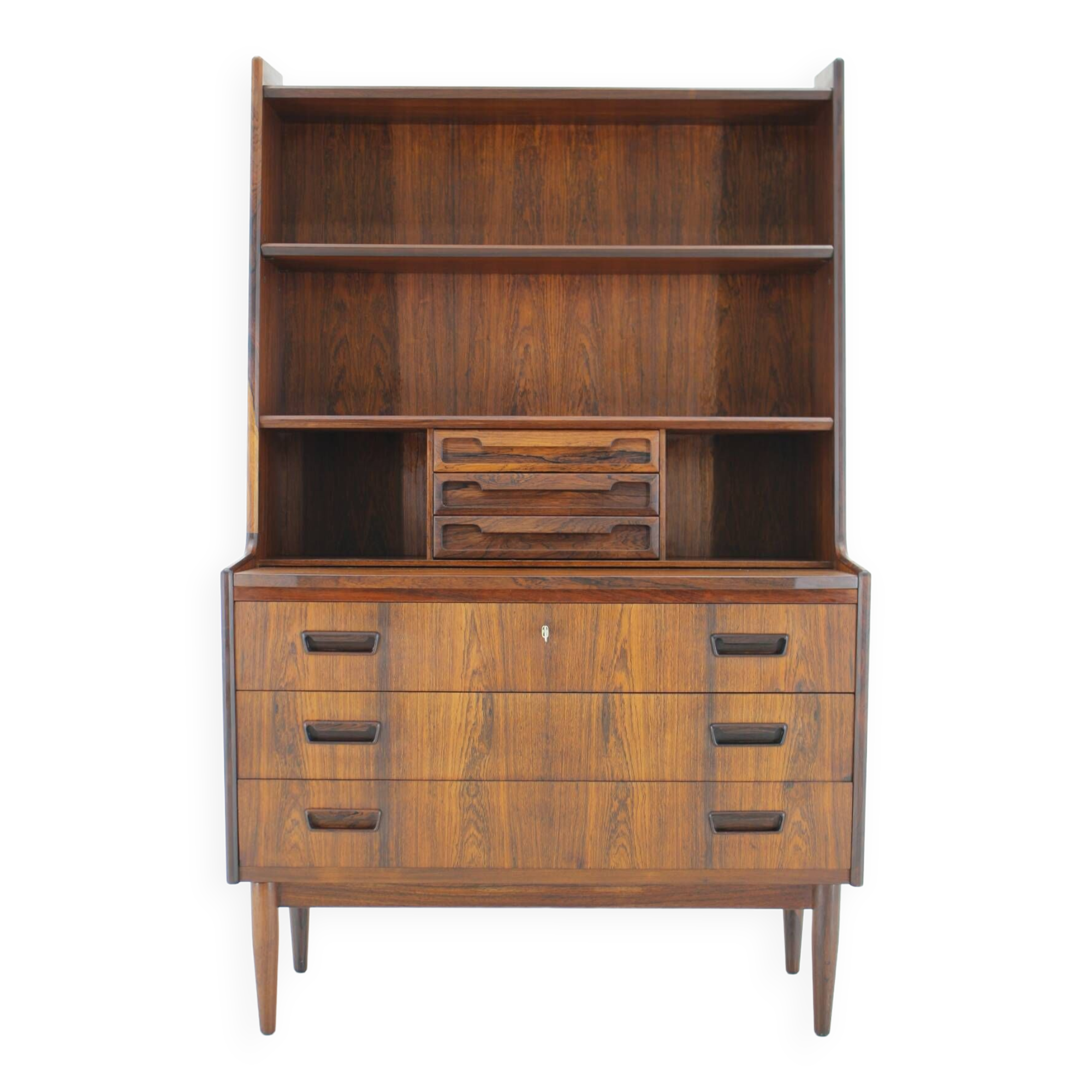1960s Danish Secretary/Writing Cabinet by BRDR Larsen in Palisander