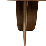 Solid oak coffee table