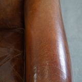 Cowhide Leather Design Armchair
