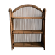 Rattan shelf