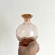 1950s pink glass carafes