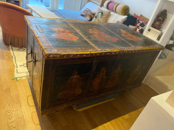 Coffre de mariage indien