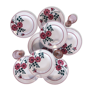 Ensemble de 8 assiettes - ceranord