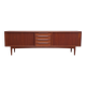 Danish sideboard with tambour doors by Bernhard Pedersen & Søn, 1960s