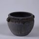 Yanan - Grey Chinese pottery with handles no. 2