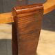 Table basse italienne en bois et verre, années 60