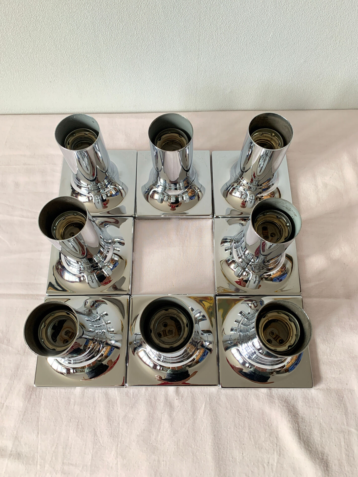 "Staff A248 wall lights / ceiling lights by Rolf Krüger, 1967"