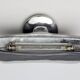 Polished aluminium wall light, Spain, 1990s