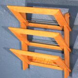 1980s wall-mounted magazine rack