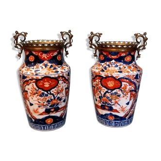 Pair of vases Japan period Meiji