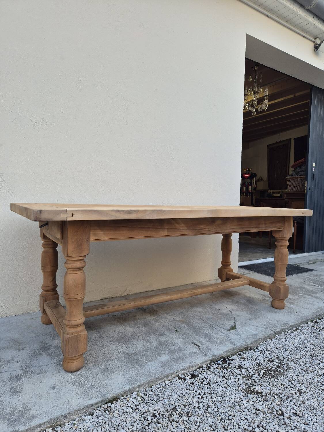 Antique Monastery Farm Table Aerogommer -2m