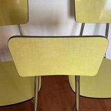 Yellow formica chairs