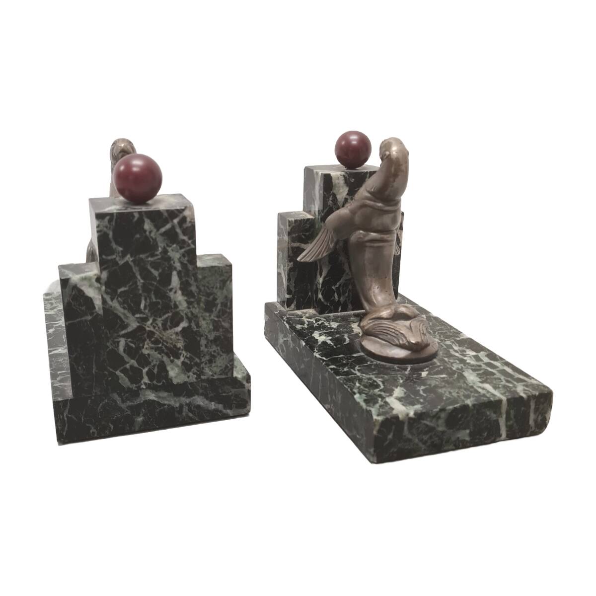 Maurice Frecourt Art Deco Bookends, circa 1925