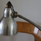 Lampe à étau chromée 1950