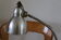 Lampe à étau chromée 1950