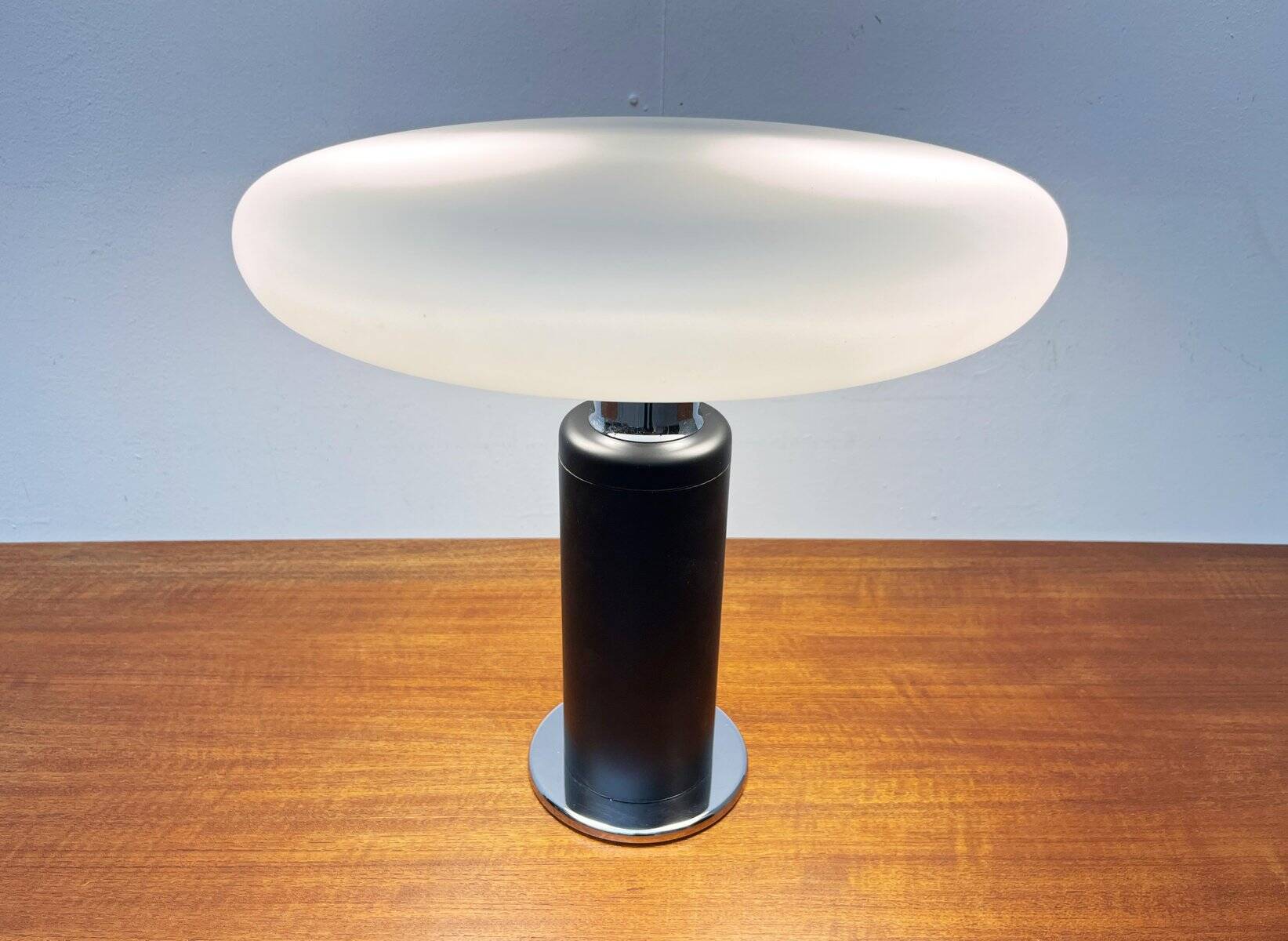 Postmodern German table lamp by Hillebrand, 1980s.