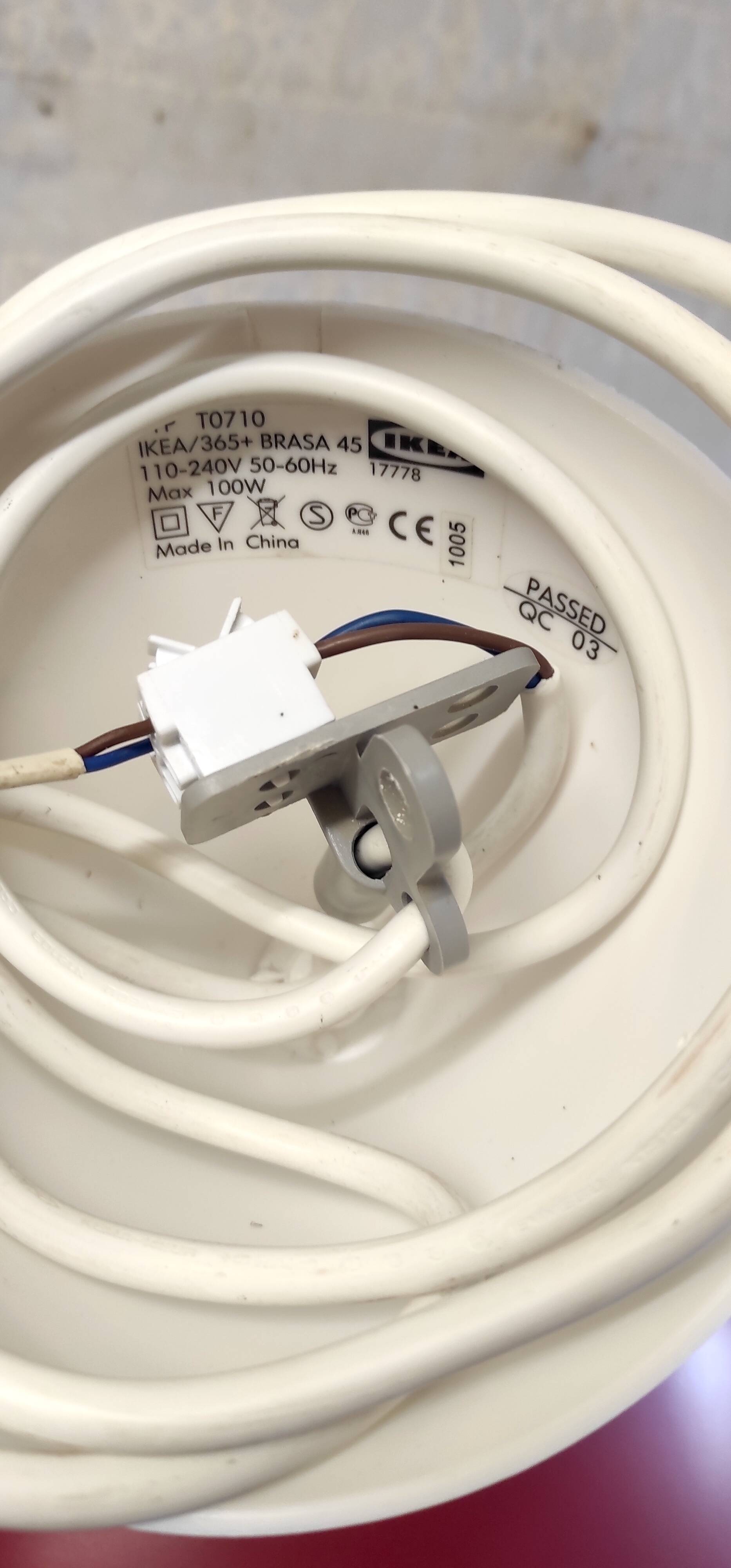 Vintage design pendant light by IKEA - late 20th century