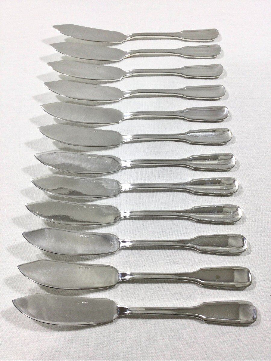 12 fish cutlery, boulenger
