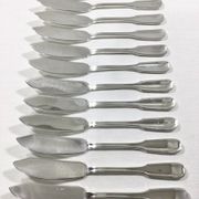 12 fish cutlery, boulenger