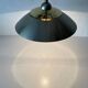 Suspended lamp in chrome and gold metal by TZ, 1970s, Germany.