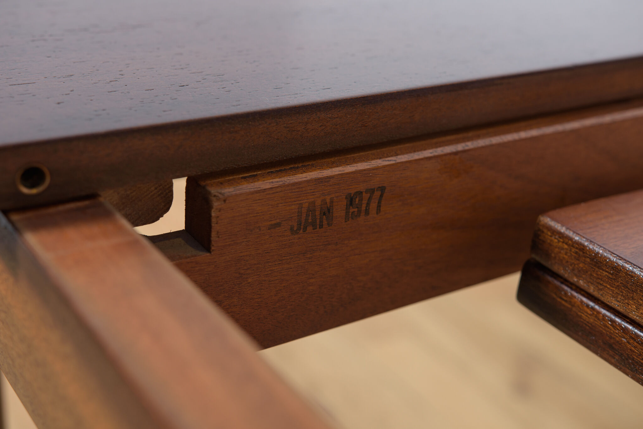 Mid-Century Teak Extendable Dining Table from McIntosh, 1960s
