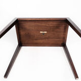 Side table in mahogany by Severin Hansen for Haslev Furniture, 1960s