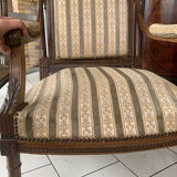 Paire fauteuil, style Louis XVI circa 1900