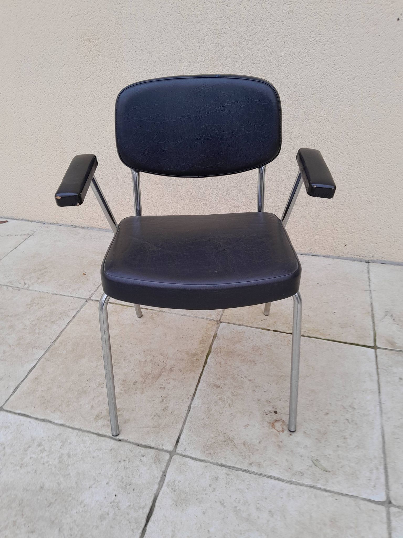 Vintage Italian design office chair