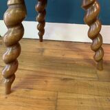Pair of low tripod stools