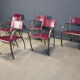 Vintage dining chairs by Segis Italy, 1980s