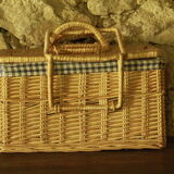 Old picnic basket