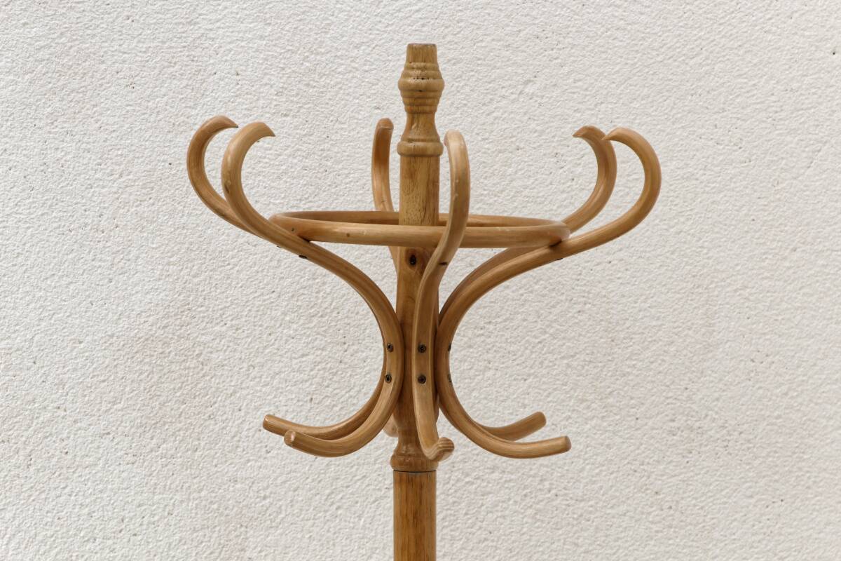 Bentwood coat rack, children's size