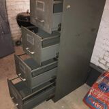 Grey metal furniture