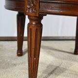 Fauteuil de Bureau Pivotant en Hêtre, style Louis XVI – Fin XIXe