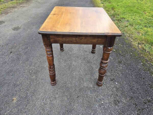 Table bureau  ancienne  en merisier
