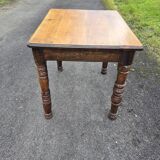 Old cherry wood desk table