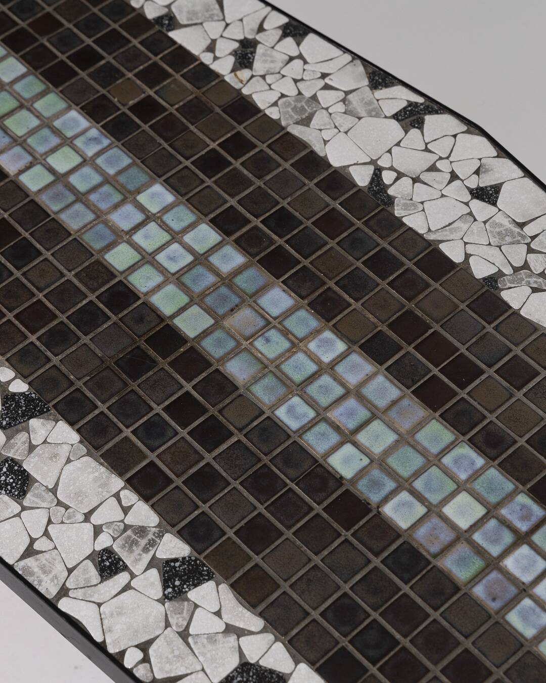 Hexagonal ceramic coffee table, 1930s
