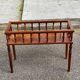 Carved solid wood planter from the 1980s.