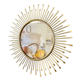 Metal sun mirror, 31 cm