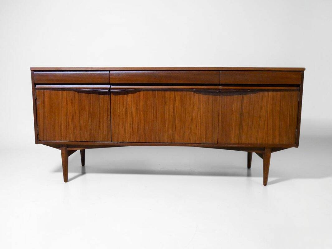 Scandinavian teak sideboard - Vintage 1960s 1970s