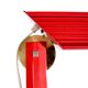 Lampadaire rouge vif, années 1980
