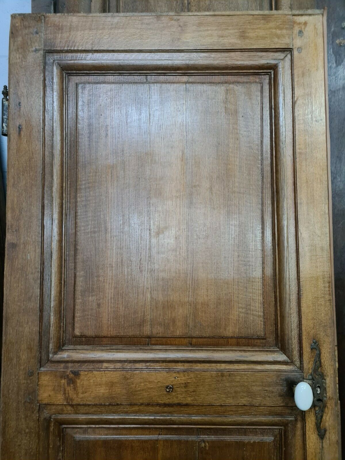 Oak communication door