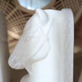 Magnificent pair of vintage ceramic bookends (D-0038)