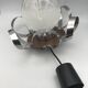 Suspension lustre Mazzega globe en verre de murano opalescent