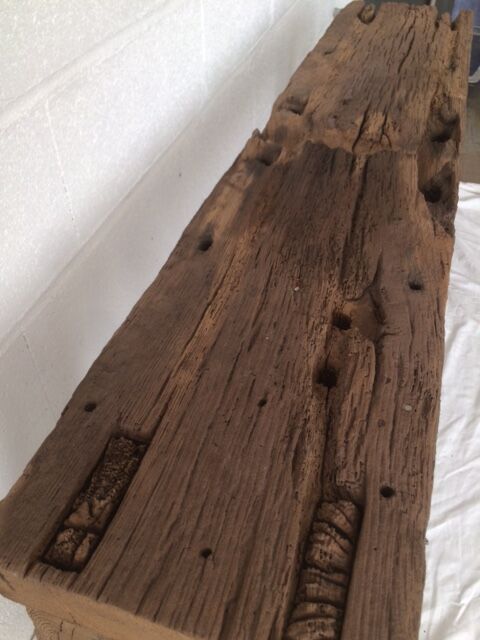 Workbench out of his barn wood