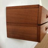 Pair of wall bedside tables