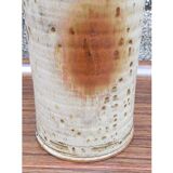 Potter's top cylinder vase in enamelled sandstone