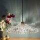 Vintage glass pendant light - tableware collection (CV31) -