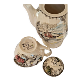 Coffee maker and milk jug