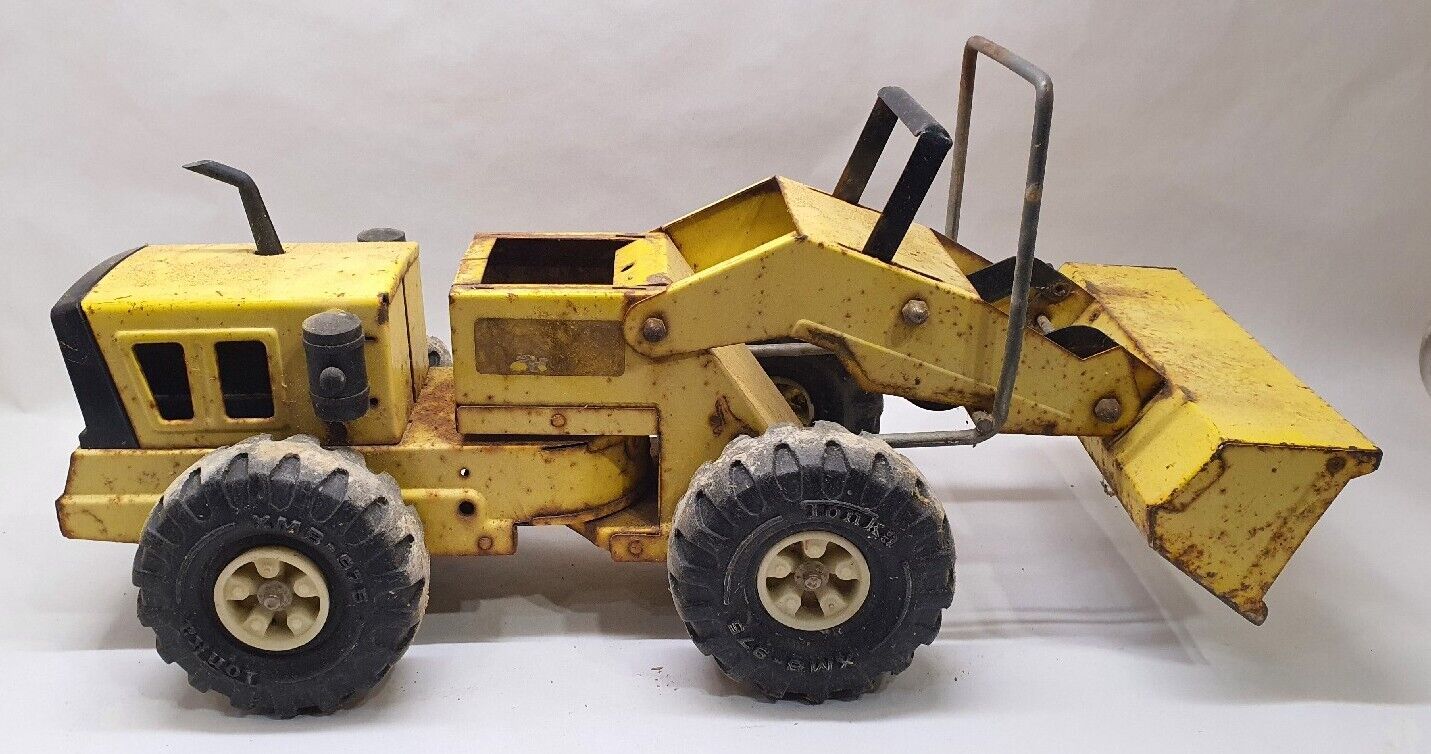 Old front loader truck tonka xmb 975 80s vintage